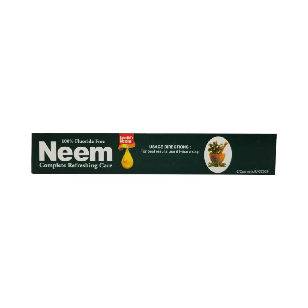 Neem Essential Toothpaste New 5 in 1 100% Fluoride Free