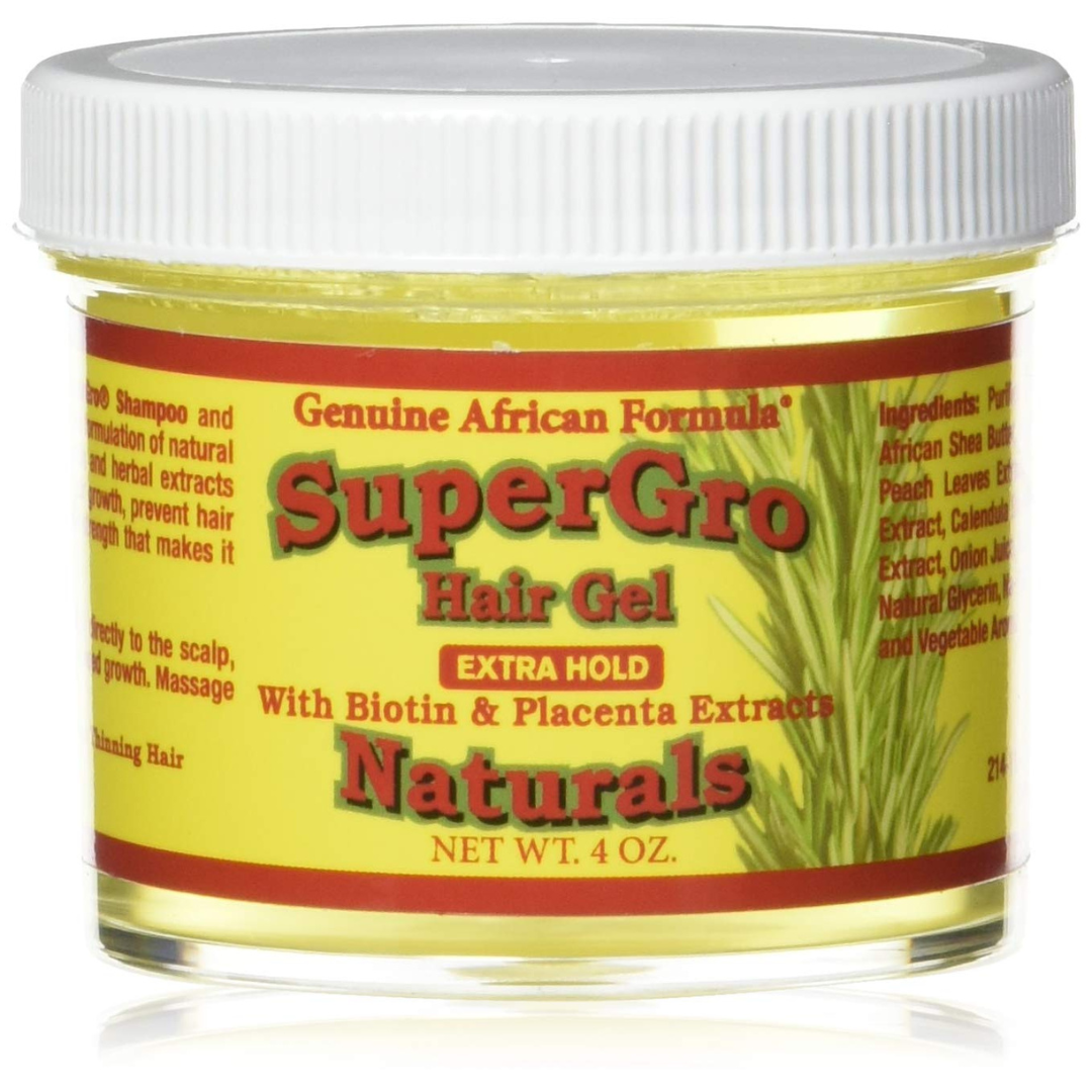AFRICAN FORMULAS Super Grow Hair Gel, 4 OZ