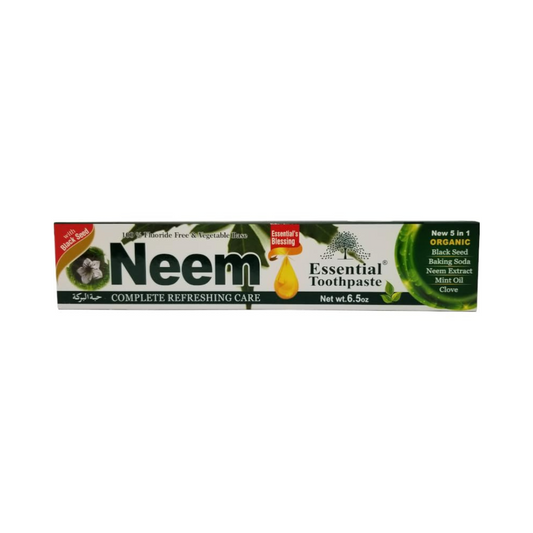 Neem Essential Toothpaste New 5 in 1 100% Fluoride Free