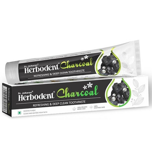 Herbodent Charcoal 6.53oz (185g) Pack of 72